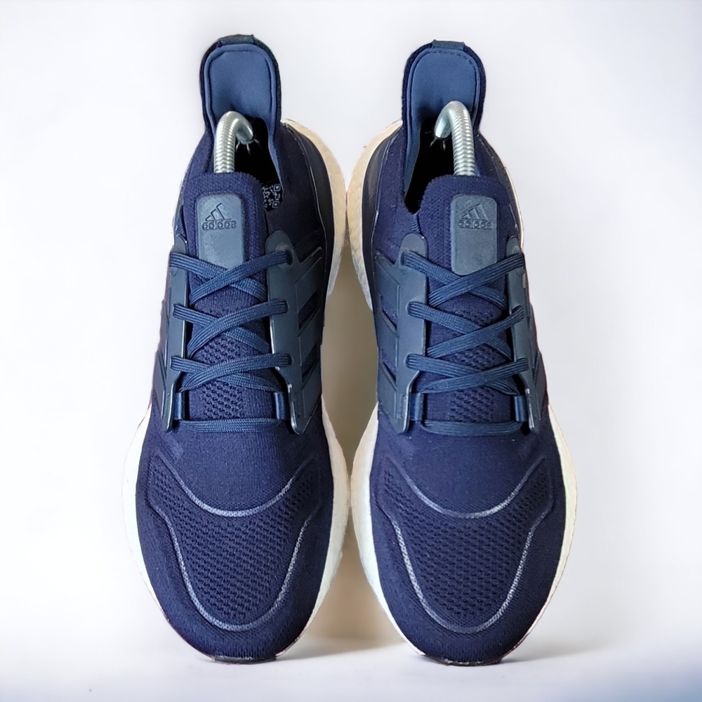Adidas UltraBoost 22 Navy Collegiate, Size 10  Running Sneakers Shoe GX5461 - Picture 3 of 16